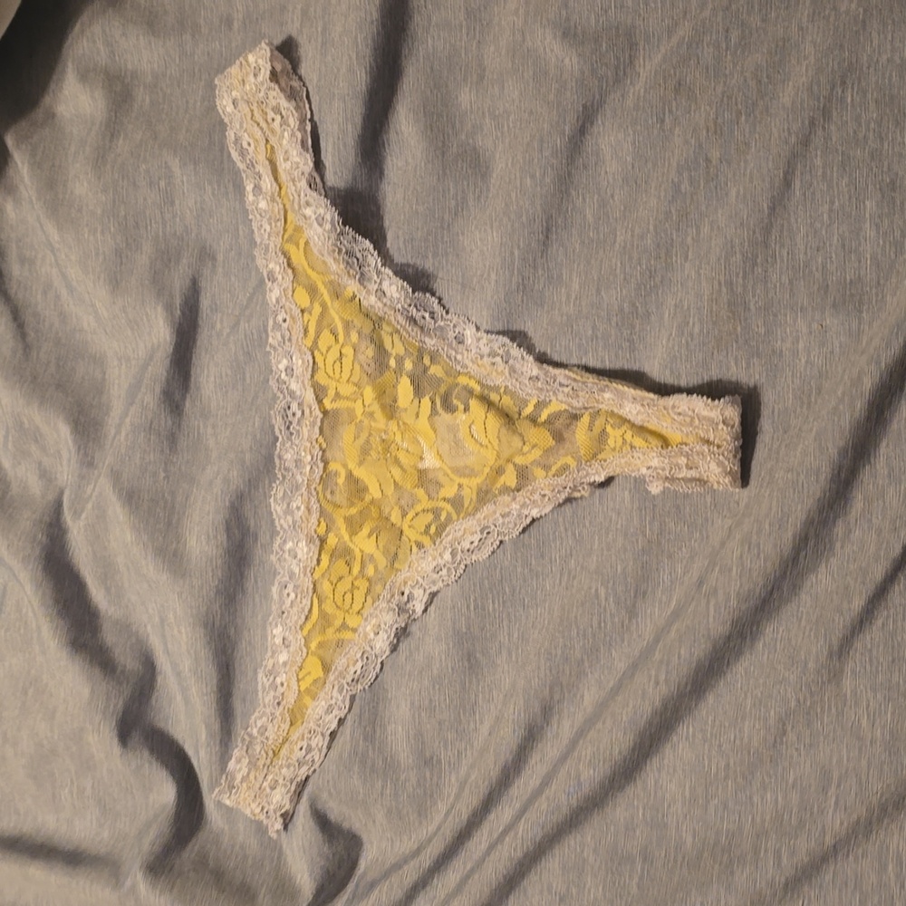 Worn out thong